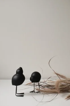 DBKD Swedish Birds Easter decoration 2-pack, Black Clearance