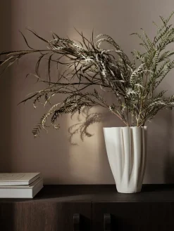 Ferm Living Dedali vase 25 cm, Off- White Online