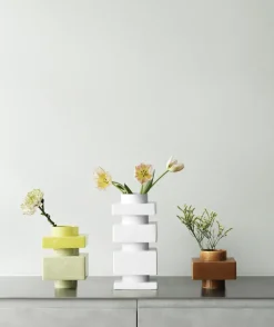 Normann Copenhagen Deko Object S2 vase, Lemon Yellow