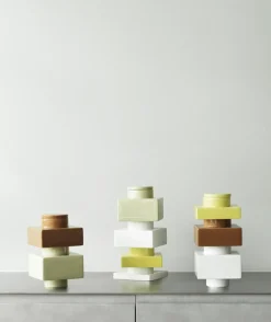 Normann Copenhagen Deko Object S2 vase, Lemon Yellow
