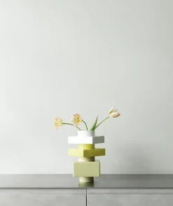 Normann Copenhagen Deko Object S2 vase, Lemon Yellow