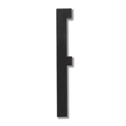 Design Letters letter, F Black