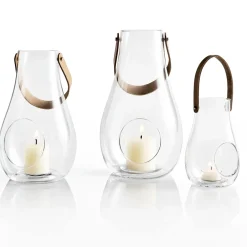Holmegaard Design With Light votive, 24.8 cm Transparent