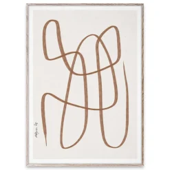Paper Collective Different Ways poster , 50x70 cm Brown Online