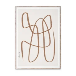 Paper Collective Different Ways poster , 30x40 cm Brown