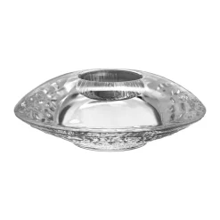 Kosta Boda Discus votive 140 mm, Clear Transparent
