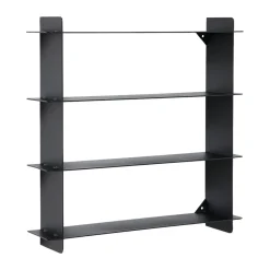Andersen Furniture Division wall shelf, steel, 45x45x10 cm Black Best