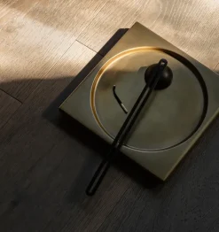 Audo Copenhagen Divot tray, Brass Gold-coloured Outlet