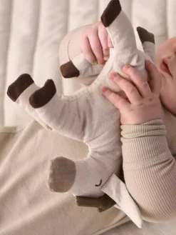 Ferm Living Donkey soft toy, Undyed-dark sand Beige Hot