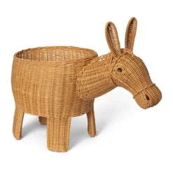 Ferm Living Donkey storage basket 49x35x66 cm, Natural Beige