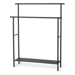 Ferm Living Dora towel hangers, Black