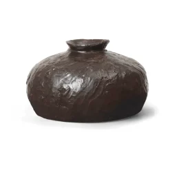 Ferm Living Doro vase 11 cm, Coffee Brown Sale