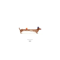 Paper Collective Doug the Dachshund poster, 30x40 cm WhiteBeige Clearance