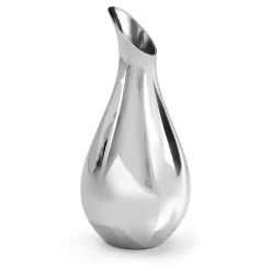 Robert Welch Drift vase 14 cm, smooth Silver-coloured Clearance