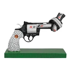 Non Violence Drive for Peace decoration 30 cm, Multi Hot