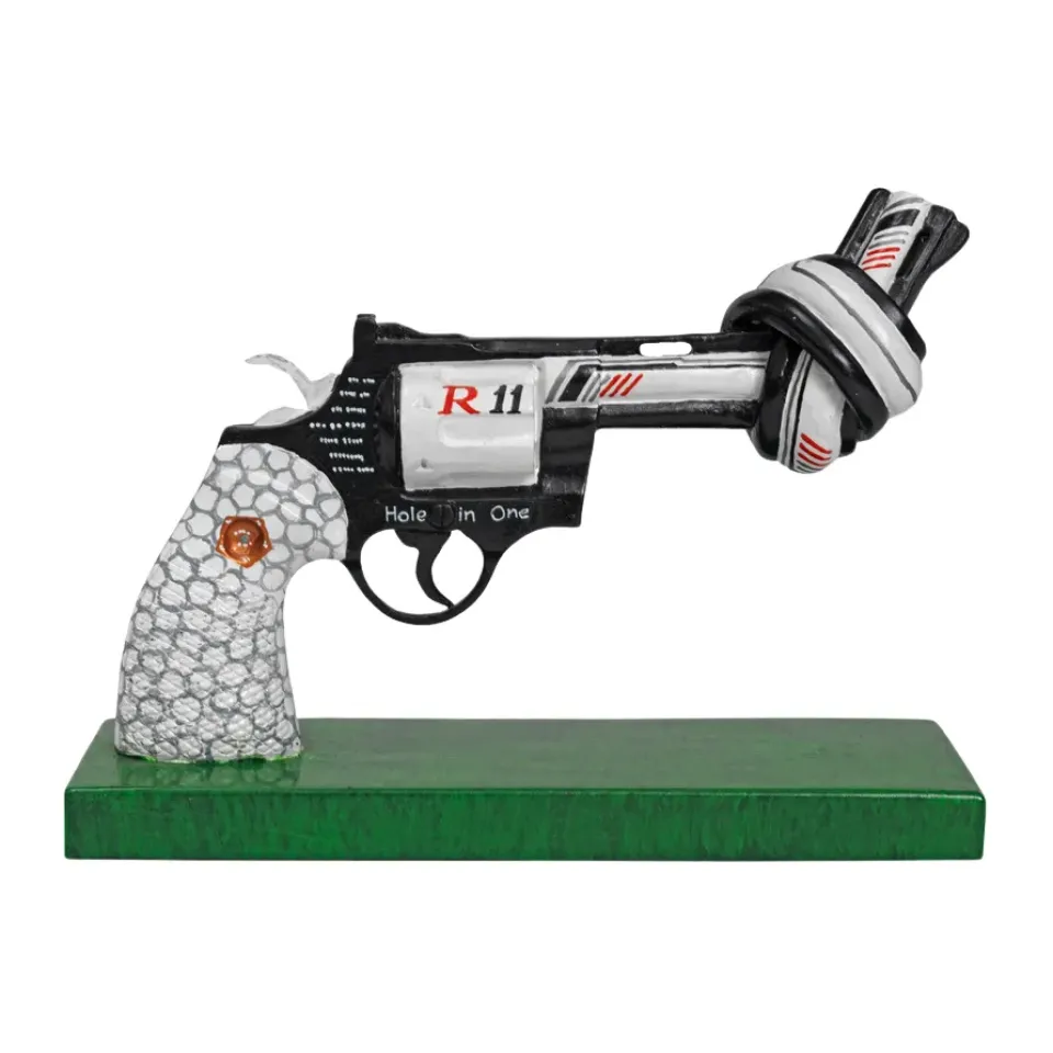 Non Violence Drive for Peace decoration 30 cm, Multi Hot