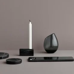 Blomus Drop vase small, Smoke Grey Hot