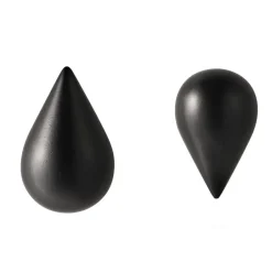 Normann Copenhagen Dropit Hangers, large Black Best