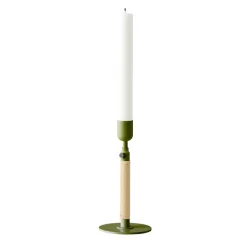 Audo Copenhagen Duca candle sticks, Olive Green New