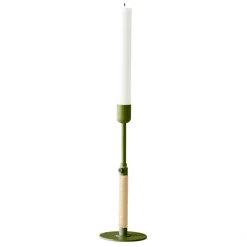 Audo Copenhagen Duca candle sticks, Olive Green New