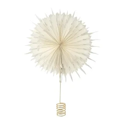 Scandi Living Dusk tree topper star, , Ø10 cm White Online