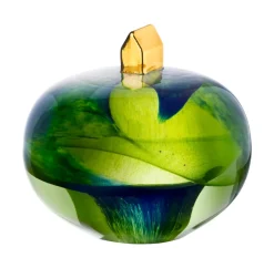 Kosta Boda Earth sculpture, Green - home BlueGreen Best