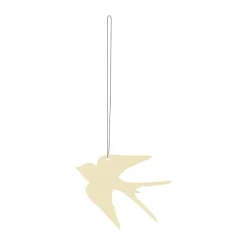 Cooee Design Easter Deco bird Easter decoration 4-pack, Light Yellow Outlet