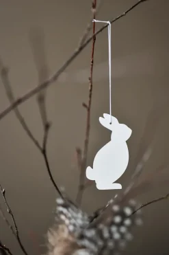 Cooee Design Easter Deco hare Easter decoration 4-pack, White Outlet