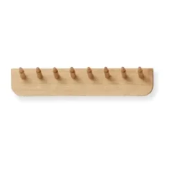 Form & Refine Echo coat rack 40 cm, White oak Beige Outlet