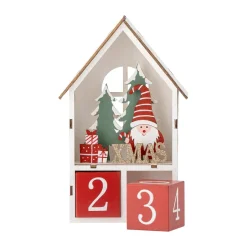 Bloomingville Edmund calendar with dates, Red Sale