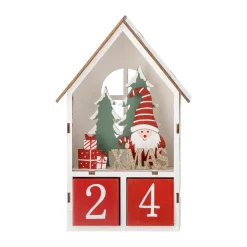 Bloomingville Edmund calendar with dates, Red Sale