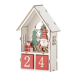 Bloomingville Edmund calendar with dates, Red Sale