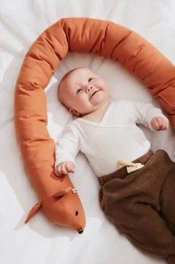 Kid's Concept Edvin sleeping worm Ed 200 cm, Fox Orange Hot