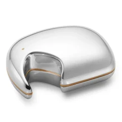 Georg Jensen Elephant ash 7x10 cm, Stainless steel-yellow Silver-colouredYellow Best