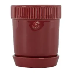 Sagaform Elise herb pot Ø11 cm, Burgundy Red Discount