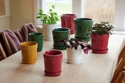 Sagaform Elise pot S Ø14 cm, Burgundy Red Sale