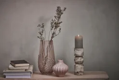 Lene Bjerre Ellia candle holder 30 cm, Linen Beige Clearance