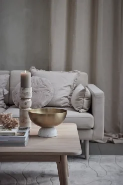 Lene Bjerre Ellia candle holder 30 cm, Linen Beige Clearance
