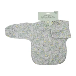 Rätt Start Elsa Beskow Blomsterfesten bib with sleeves, Multi Online