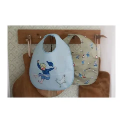Rätt Start Emil i Lönneberga bib 2-pack, Blue Multi