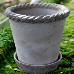 Bergs Potter Emilia flower pot 16 cm, Grey Discount