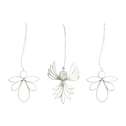 Watt & Veke Engla Christmas decoration 3 pieces, White Discount