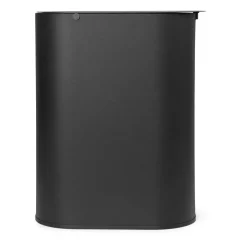 Ferm Living Enkel waste bin medium, Black Best