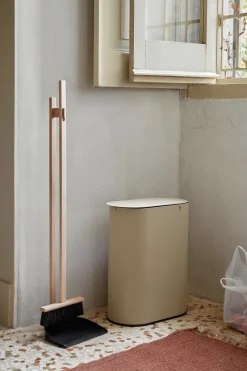 Ferm Living Enkel waste bin medium, Cashmere Beige Outlet