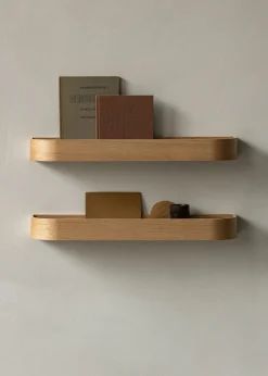 Audo Copenhagen Epoch shelf 79 cm, Oak Beige Clearance