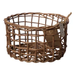 ERNST basket bamboo 4-pack, Dark Brown Outlet