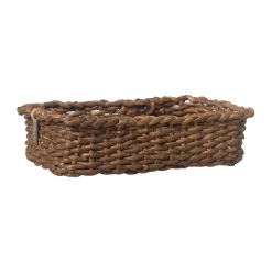 ERNST basket 14x23 cm, Dark Brown Hot