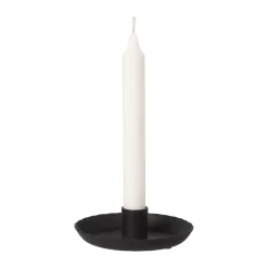 ERNST candle holder Ø12 cm, Black Best