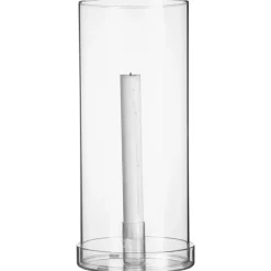 ERNST candle lantern for chandelier 29 cm, clear Transparent Best