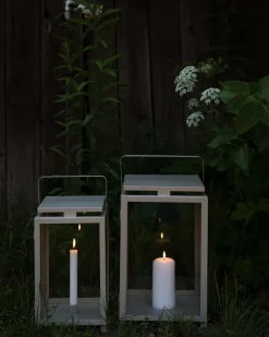 ERNST candleholder for taper candles 16x43 cm, Beige Best